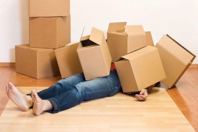 How to best organise your stuff before moving
