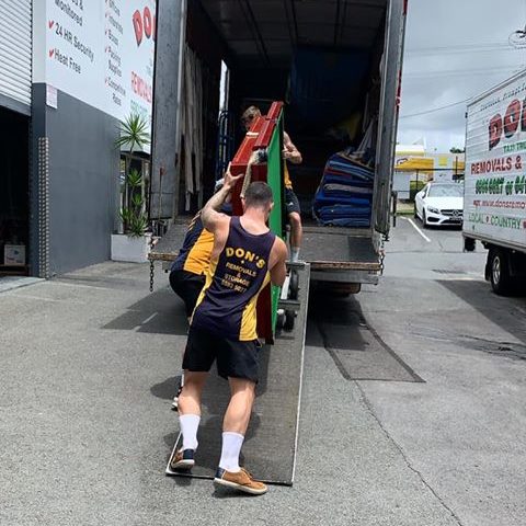 Moving a snooker table
